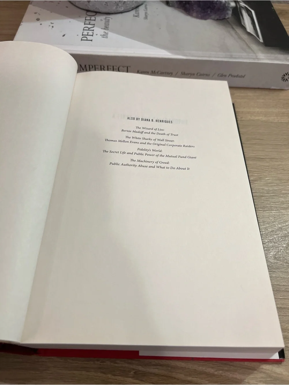 A First-Class Catastrophe Diana Henriques Hardcover Book 1987 Wall Street Crash⁠